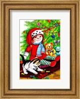 Christmas Kitten Fine Art Print