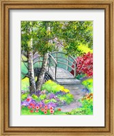 Garden Bridge Fine Art Print