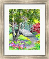 Garden Bridge Fine Art Print