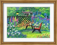 Garden Retreat Fine Art Print