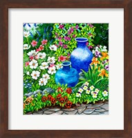 Pots and Pansies Fine Art Print