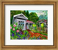 Rose Cottage Fine Art Print