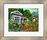 Rose Cottage Fine Art Print