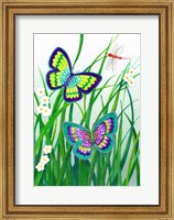 Sonata Of Butterflies Fine Art Print