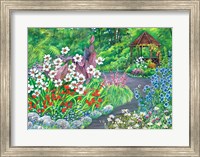 Summer House Path and Garden Fine Art Print