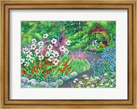 Summer House Path and Garden Fine Art Print