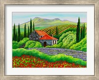 Tuscany Poppies Fine Art Print