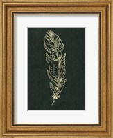 Golden Feather II Fine Art Print