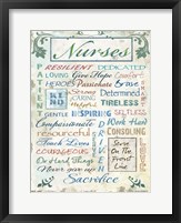 Nurses Fine Art Print