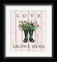 Love Grows Here Fine Art Print
