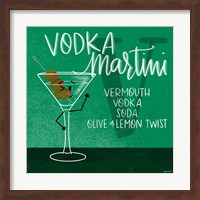 Vodka Martini Fine Art Print