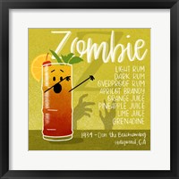 Zombie Framed Print