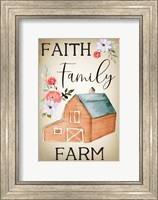 Farmhouse Floral IV Fine Art Print
