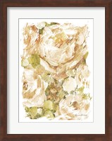Golden Glitter Roses No. 2 Fine Art Print