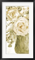 Golden Glitter Vase No. 3 Fine Art Print