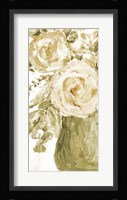 Golden Glitter Vase No. 3 Fine Art Print