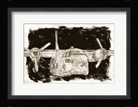 Flying Cargo Framed Print