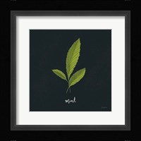 Herbs VII Black Framed Print