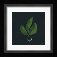 Herbs VI Black Framed Print