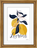 Lemons I Fine Art Print