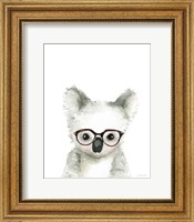 Koala in Glasses Fine Art Print