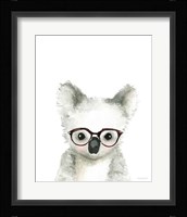Koala in Glasses Framed Print