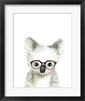Koala in Glasses Framed Print