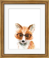 Fox in Glasses Fine Art Print