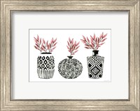 Geometric Vases I Fine Art Print