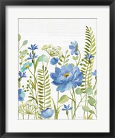 Botanical Blue VIII Framed Print