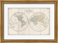 Old World Eastern Western Linen v2 Fine Art Print