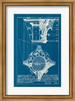 Architectural Drawings X Blueprint Fine Art Print