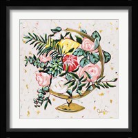 Globe Growth Framed Print