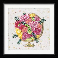 Globe Healing Framed Print