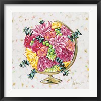 Globe Healing Framed Print