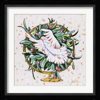 Globe Peace Framed Print