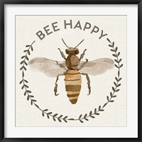 Bee Hive I-Bee Happy Fine Art Print