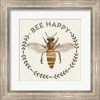 Bee Hive I-Bee Happy Fine Art Print