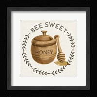 Bee Hive III-Bee Sweet Framed Print