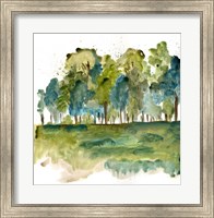 Blue Tree Forest Fine Art Print