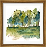 Blue Tree Forest Fine Art Print