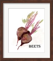 Veggie Sketch IV-Brown Beets Fine Art Print