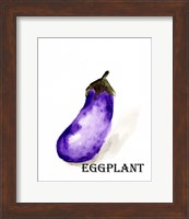 Veggie Sketch VII-Eggplant Fine Art Print