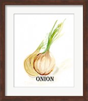 Veggie Sketch X-Onion Fine Art Print