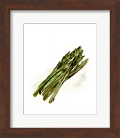 Veggie Sketch plain I-Asparagus Fine Art Print