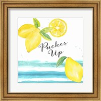 Fresh Fruit Sentiment IV-Lemon Fine Art Print