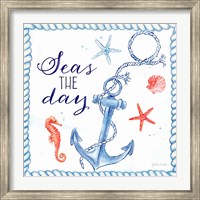 Nautical Sea Life III-Anchor Fine Art Print
