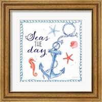 Nautical Sea Life III-Anchor Fine Art Print
