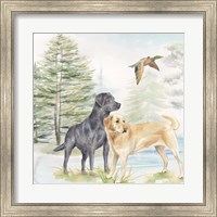 Woodland Dogs I Fine Art Print