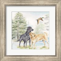 Woodland Dogs I Fine Art Print